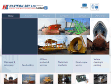 Tablet Screenshot of navikon.pl